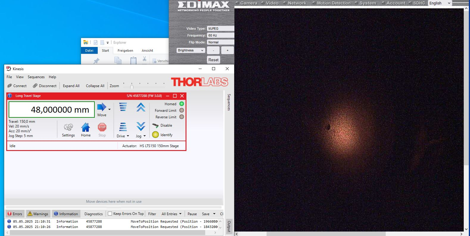 Cobra593nm_Laserbeam_Collimation_2025-05-05.JPG
